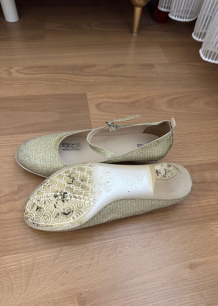 Kuz çocuk topuklu ayakkabısı - Görsel 5