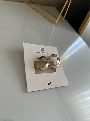  Beden H&M gold küpe
