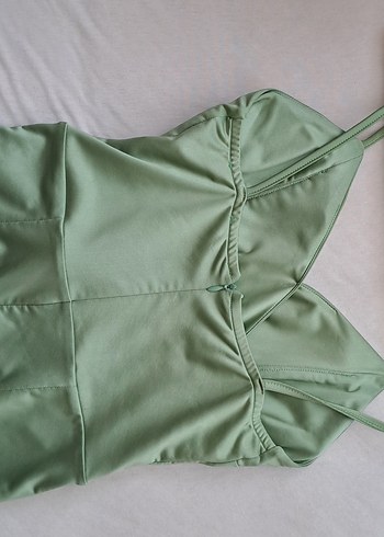 Kadın V Yaka Uzun Drapeli Abiye Elbise - Görsel 5