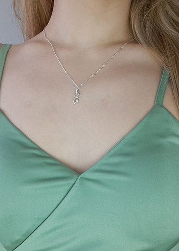 Kadın V Yaka Uzun Drapeli Abiye Elbise - Görsel 11