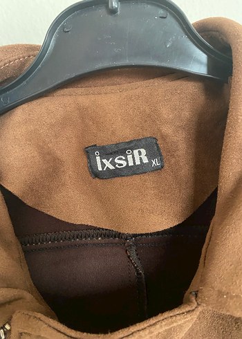 Kahverengi Süet Biker ceket - Görsel 3