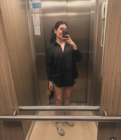xs Beden zara keten gomlek