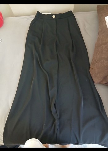 xs Beden siyah Renk zara palazzo bir kez giydim son fiyat