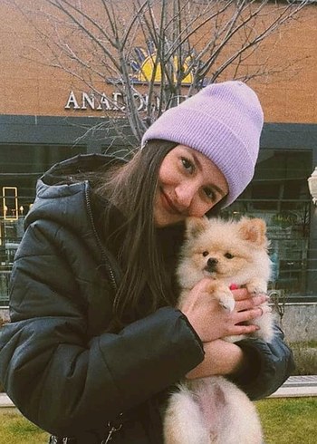 Mor Kadın Bere - Görsel 2