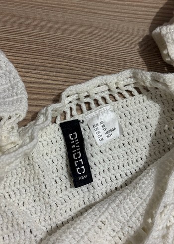 Dantel Detaylı Beyaz Bohem Crop Top - Görsel 4