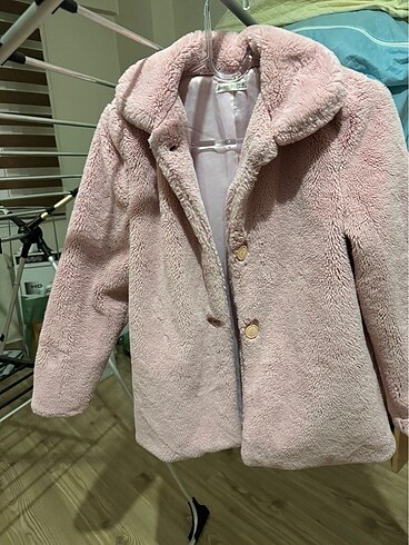 Koton Pembe peluş kürk