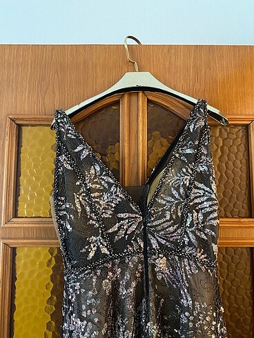 İşlemeli Abiye elbise - Görsel 5