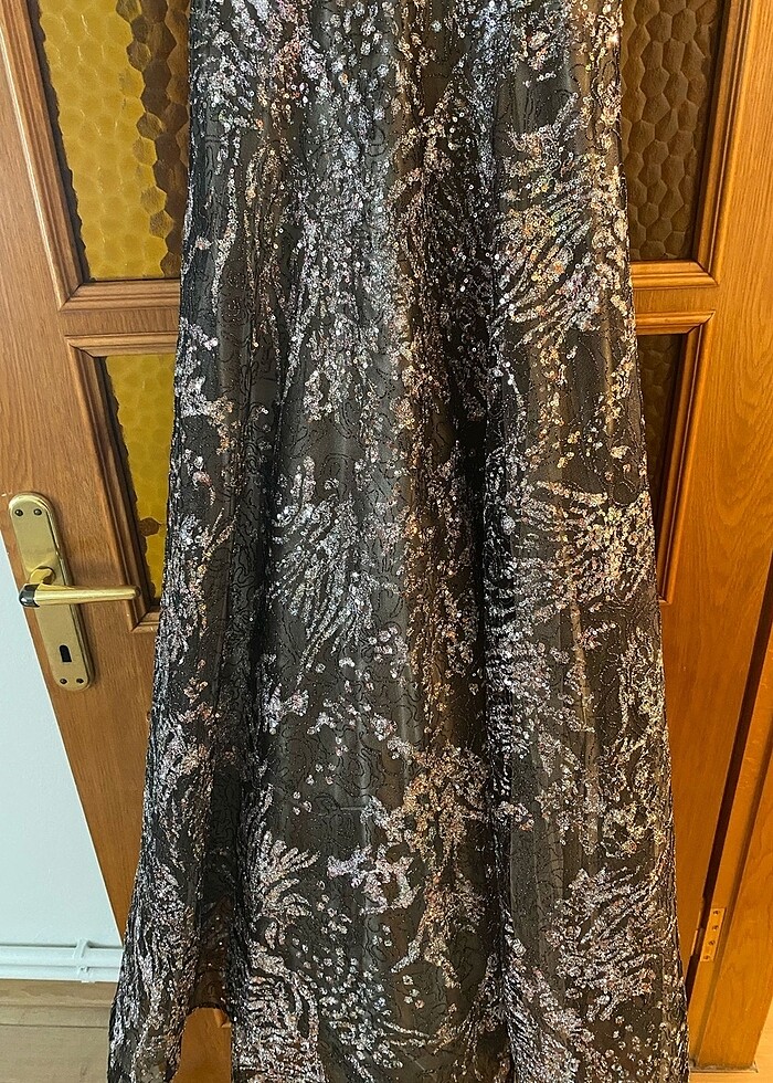 İşlemeli Abiye elbise - Görsel 3