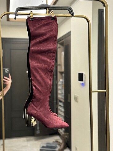 Bordo mango çizme