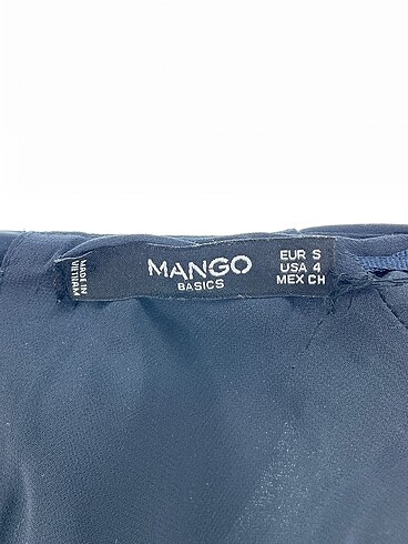 s Beden lacivert Renk Mango Kısa Elbise %70 İndirimli.