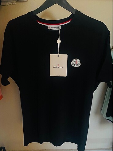 Moncler İşlemeli Logolu Pamuklu Tişört
