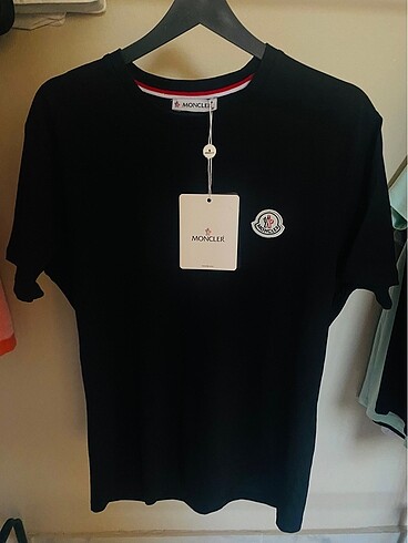 s Beden Moncler İşlemeli Logolu Pamuklu Tişört