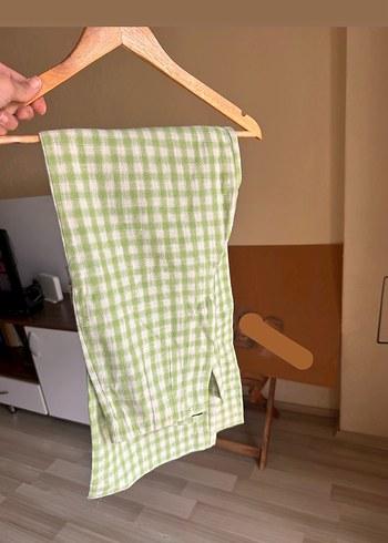 xs Beden Zara kareli pantolon