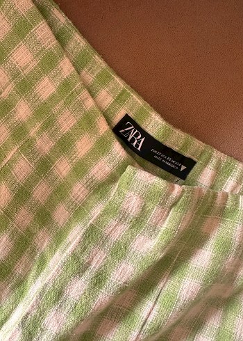 Zara Zara kareli pantolon