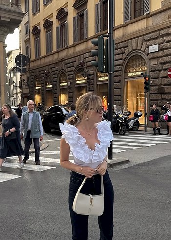 Zara Fırfırlı bluz