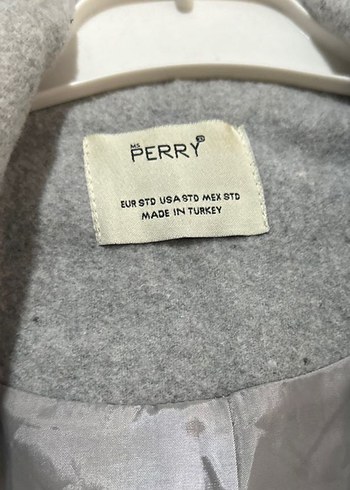 Gri Yün Görünümlü Kaban - Görsel 5