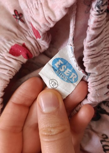 Kız Çocuk Dantel Detaylı Pembe Tayt - Görsel 7