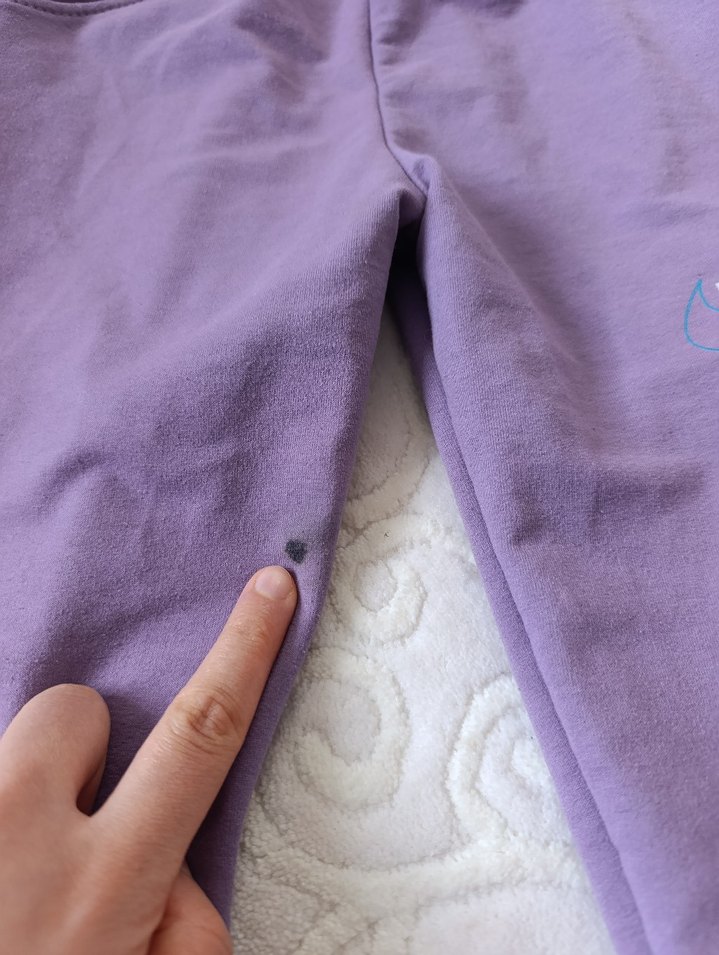 Mor Rahat Kesim Kız Eşofman Altı - Görsel 3