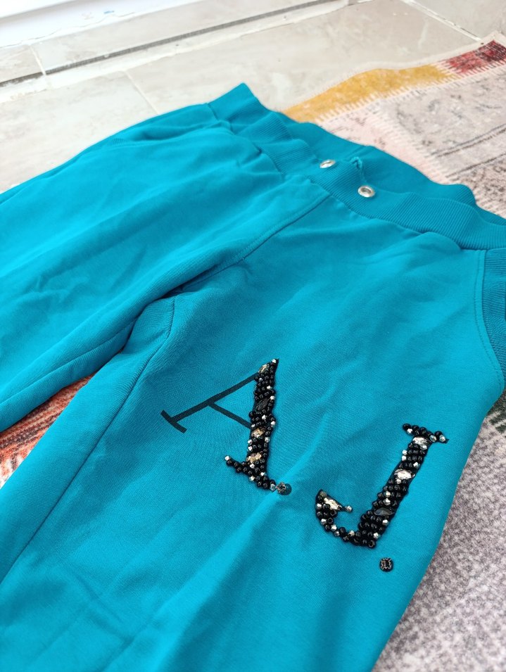 Mavi Kadın Payetli Rahat Eşofman - Görsel 2