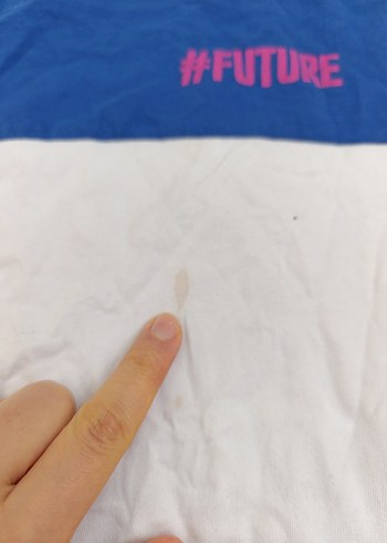 Mavi Beyaz Erkek Tişört #FUTURE - Görsel 4