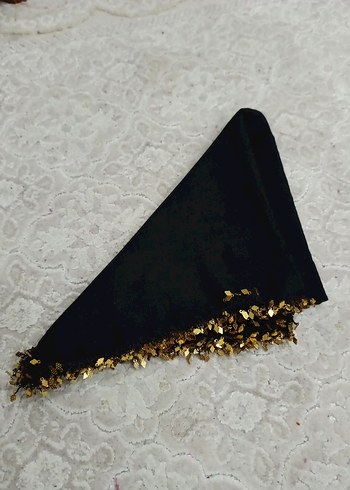 Siyah Fırfırlı Kadın çeyizlik yazma - Görsel 5