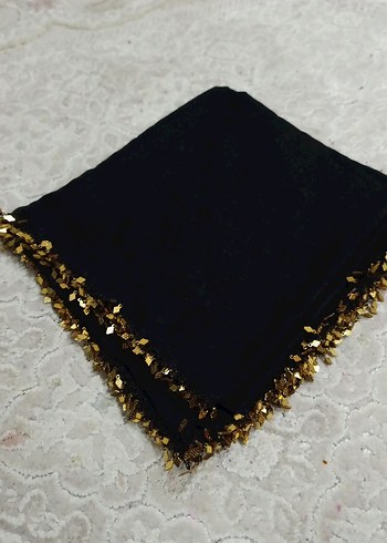 Siyah Fırfırlı Kadın çeyizlik yazma - Görsel 3