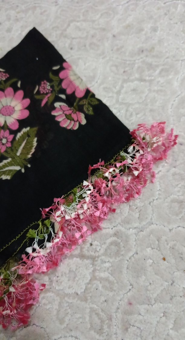 Dantel Detaylı Pembe ÇEYİZLİK YAZMA - Görsel 4