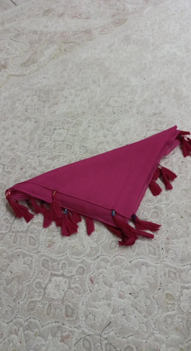 Püsküllü Pembe Bohem ÇEYİZLİK YAZMA - Görsel 4