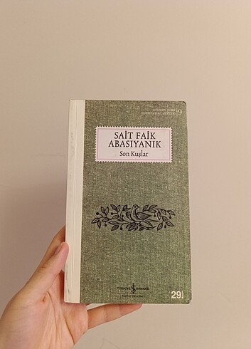 SAİT FAİK ABASIYANIK SON KUŞLAR KİTAP