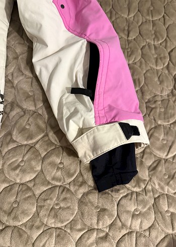 Kız Çocuk Pembe kar montu ve pantolonu - Görsel 5