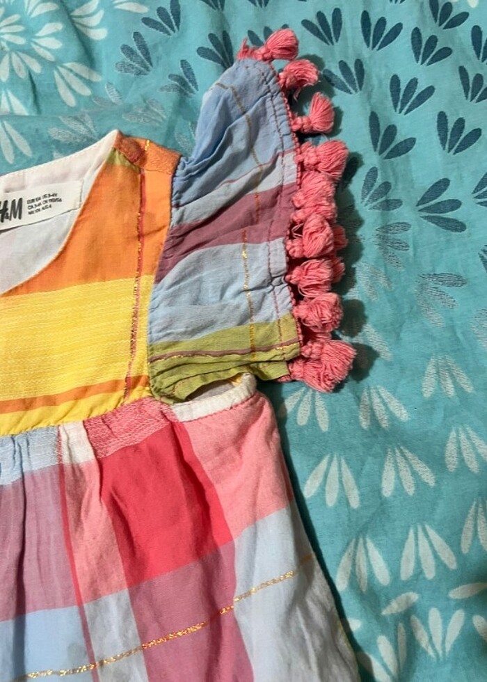 H&m marka sıfır ayarında elbise 3.4 yaş uyumlu - Görsel 2