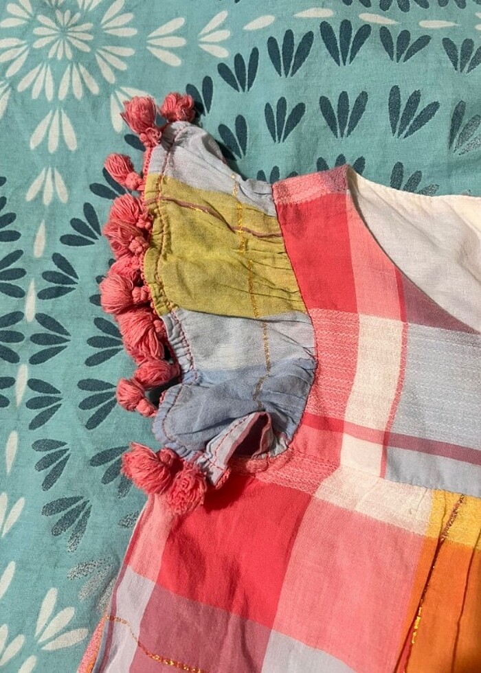 H&m marka sıfır ayarında elbise 3.4 yaş uyumlu - Görsel 4