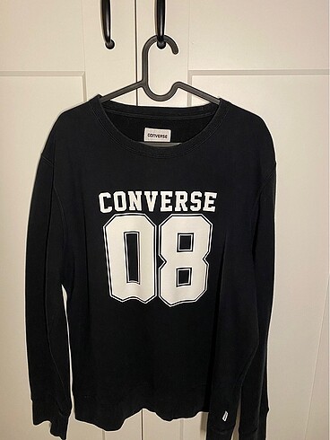 converse siyah sweatshirt