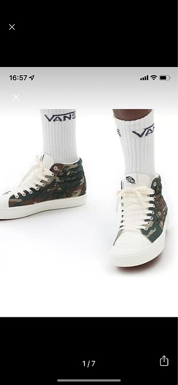 Vans orijinal ayakkabı