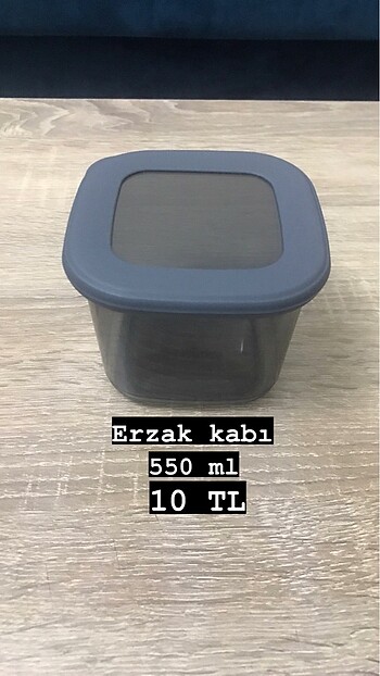 Erzak kabı