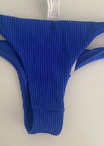 Kadın Mavi Elastik Bikini Altı - Görsel 4