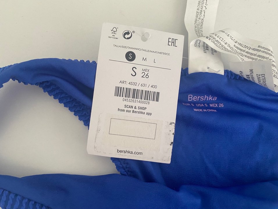 Kadın Mavi Elastik Bikini Altı - Görsel 3