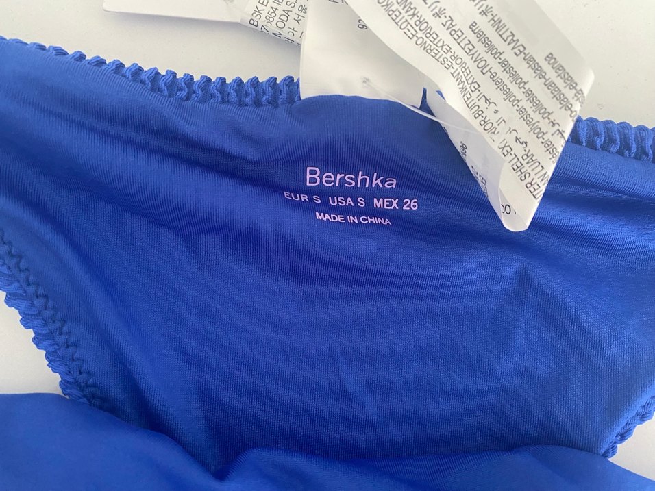 Kadın Mavi Elastik Bikini Altı - Görsel 2