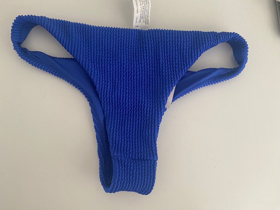 Kadın Mavi Elastik Bikini Altı - Görsel 4