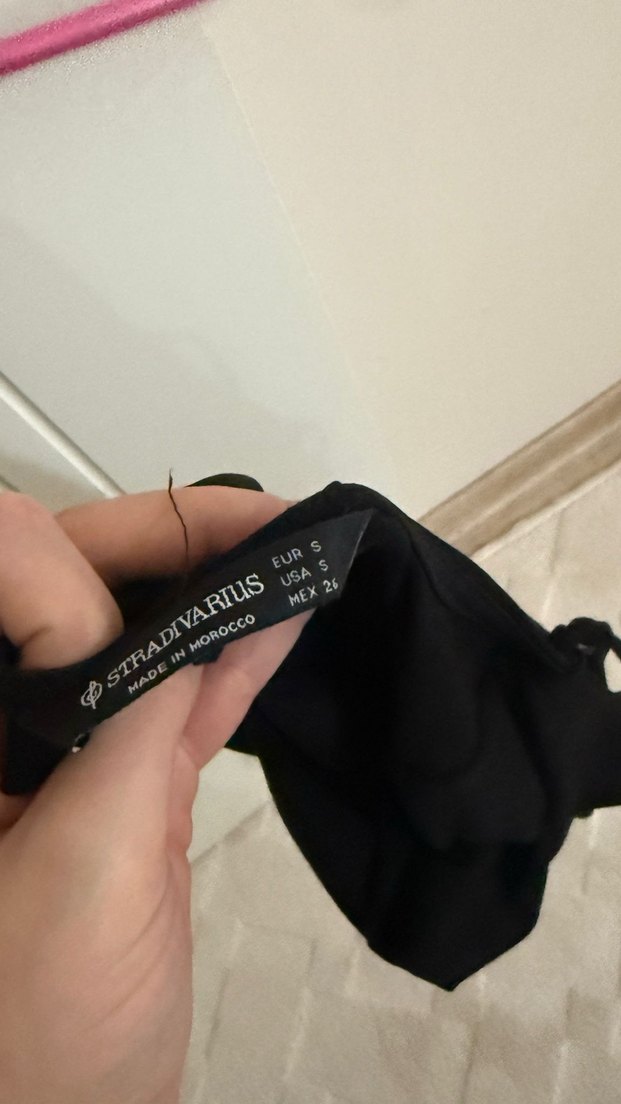 Siyah  Askılı Kadın Elbise - Görsel 4