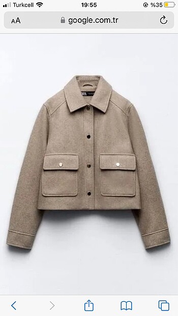 zara keten ceket