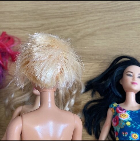  Beden Renk Deniz kızı ve barbie bebekler