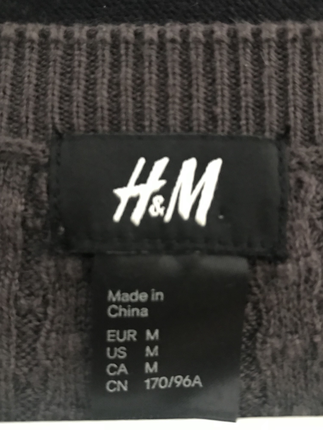 H&M kahverengi hırka 