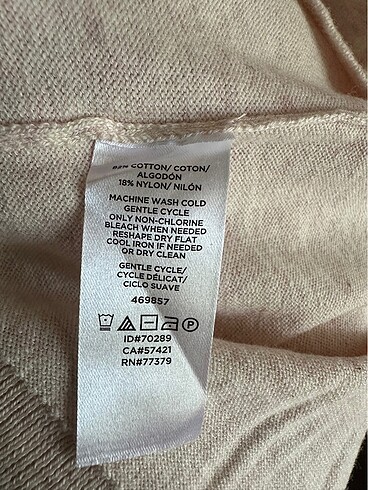 xs Beden ten rengi Renk Ann Taylor etiketli triko bluz