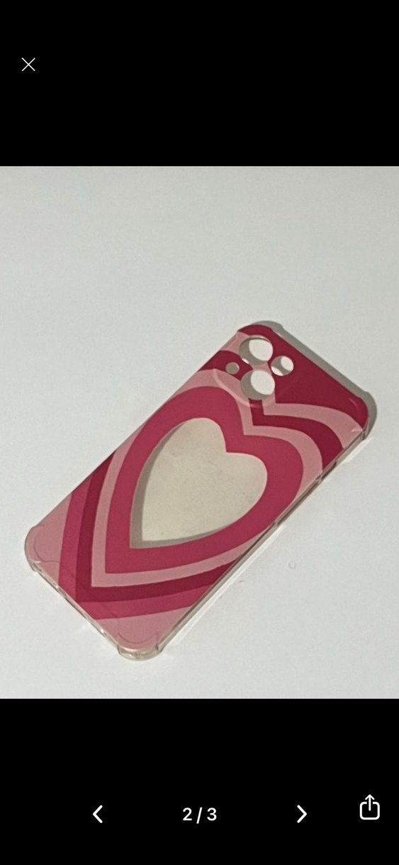 İphone 13-14 Pembe Telefon Kilifi - Görsel 2