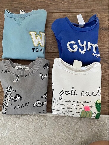 4 adet sweat