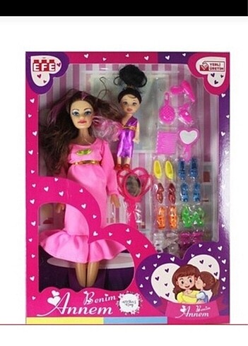 Oyuncak hamile bebek ve aksesuarları