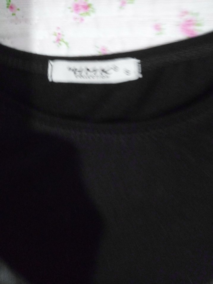 Gri Baskılı Gotik Kedi Tişörtü - Görsel 5