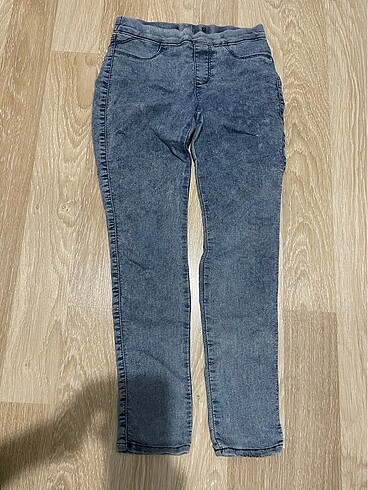 Kız çocuk mavi kot pantolon 9-10 yaş