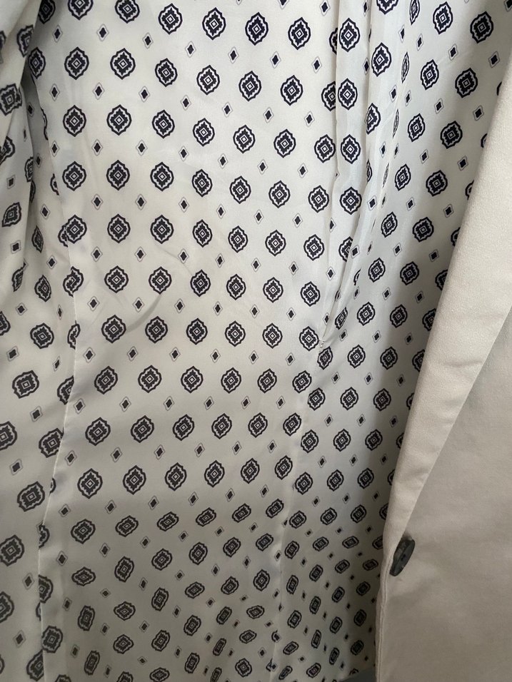 Mango Bej Kadın Düğmeli Blazer Ceket - Görsel 4